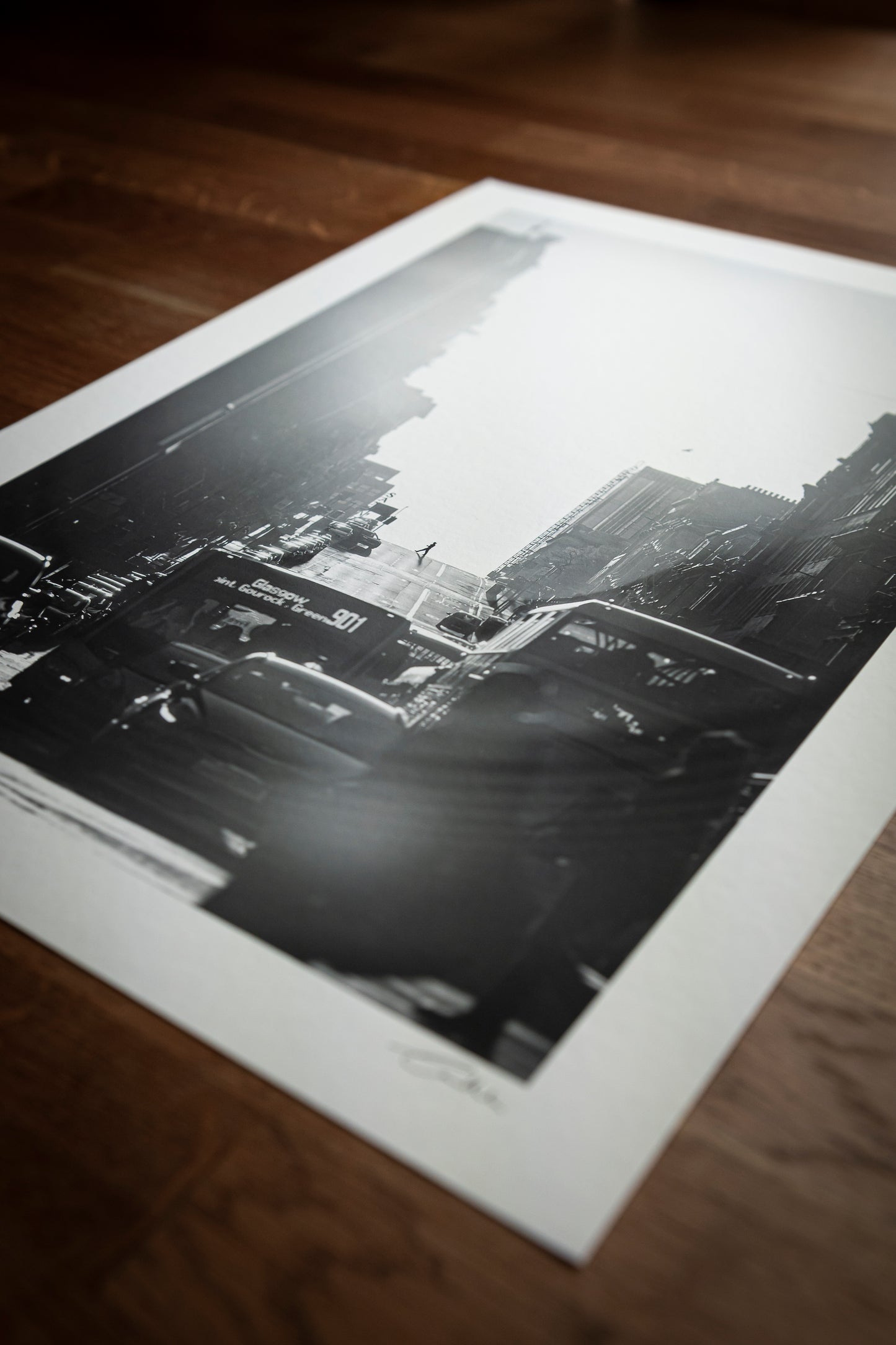 Glasgow Silhouette (B&W)