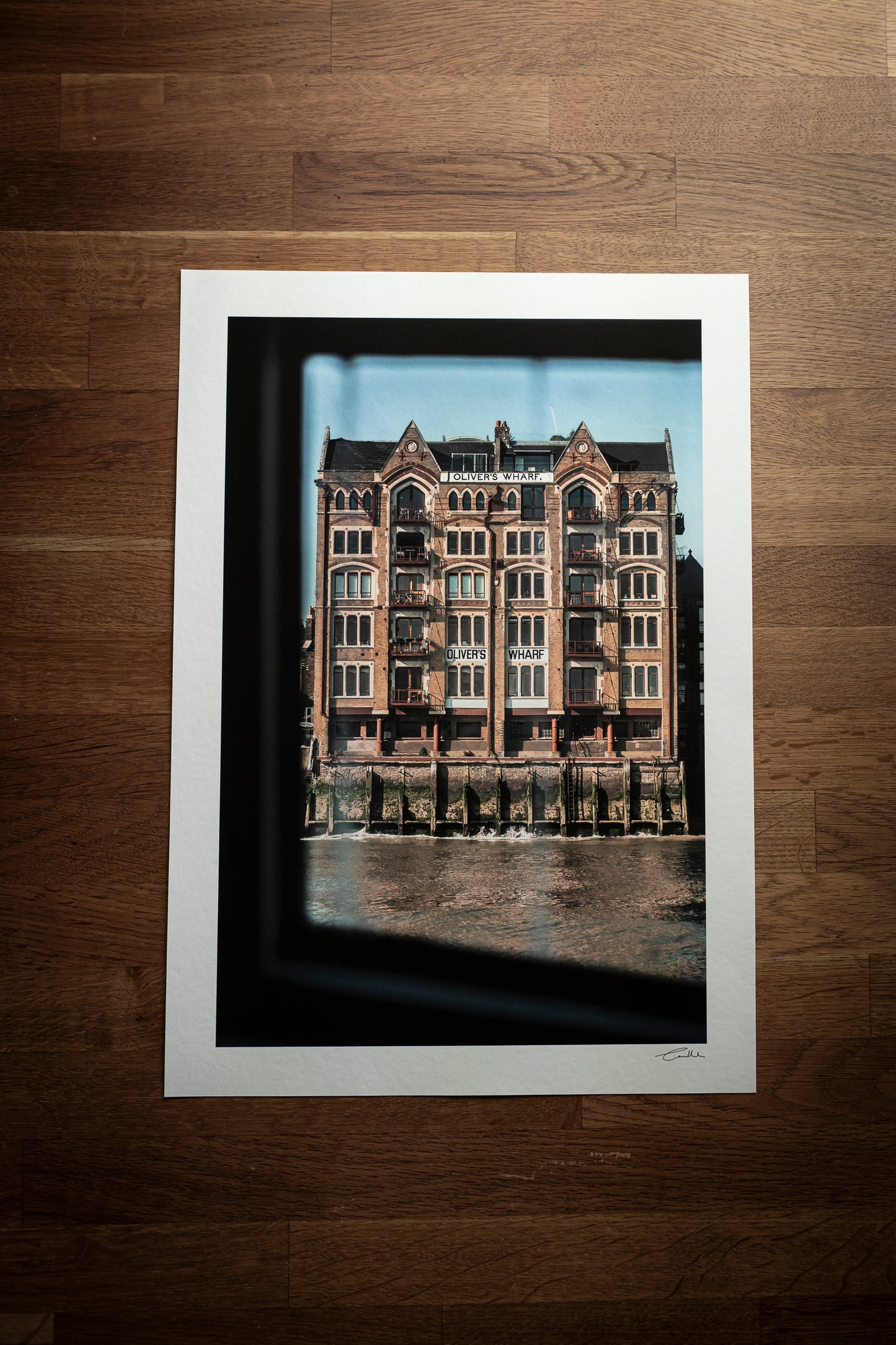 Oliver's Wharf, London (Colour)