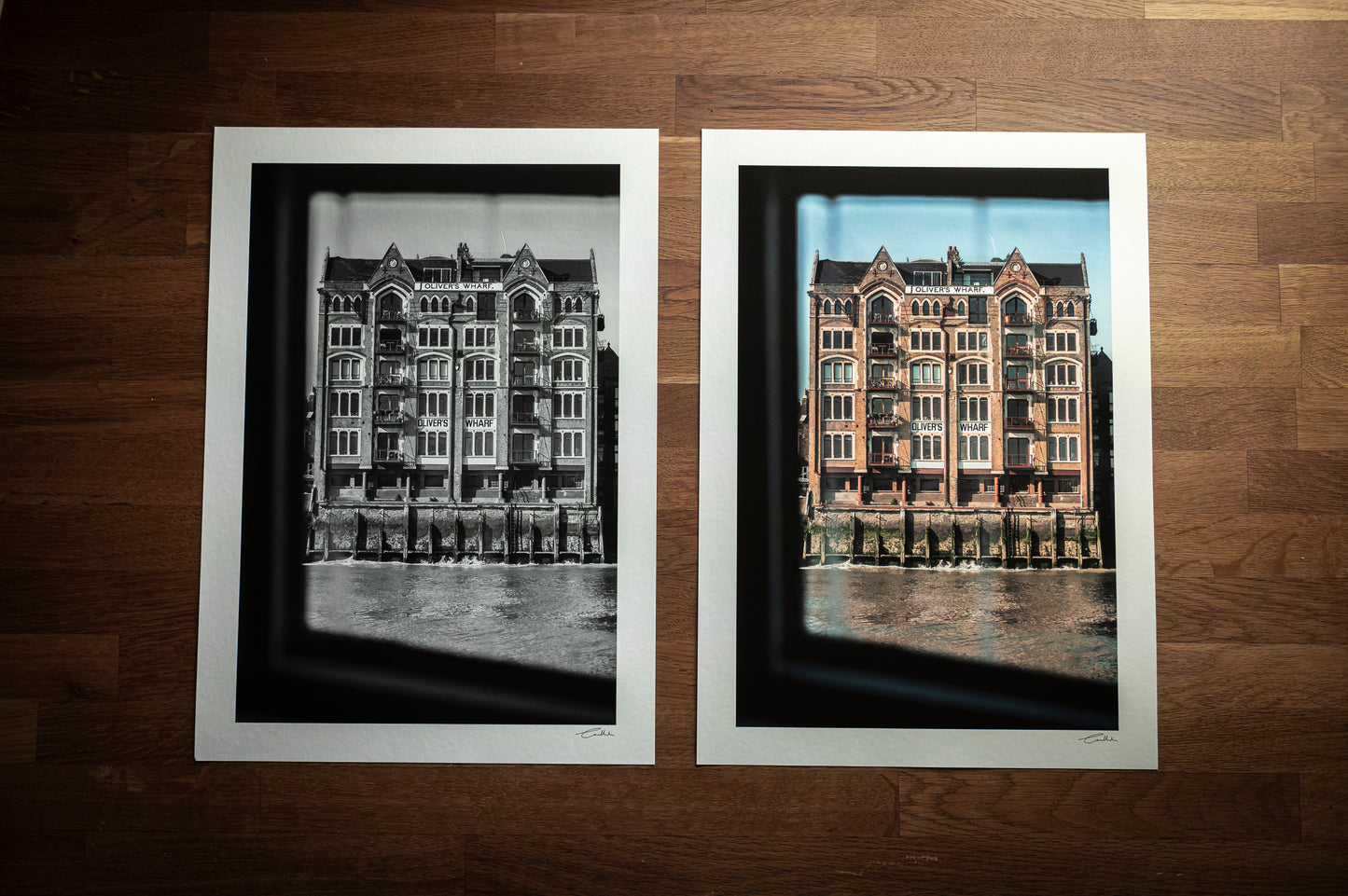 Oliver's Wharf, London (Colour)