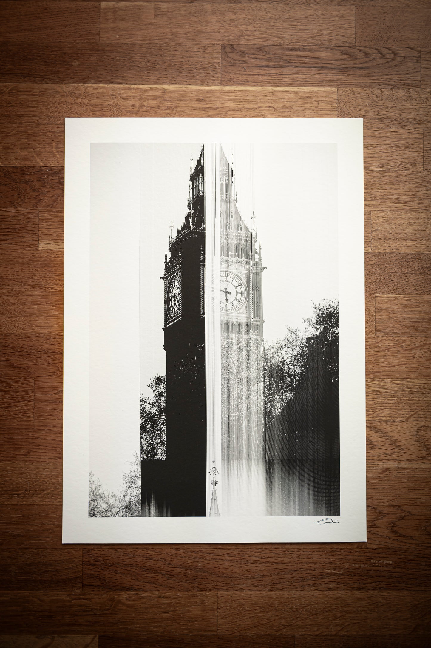Big Ben, London (B&W)