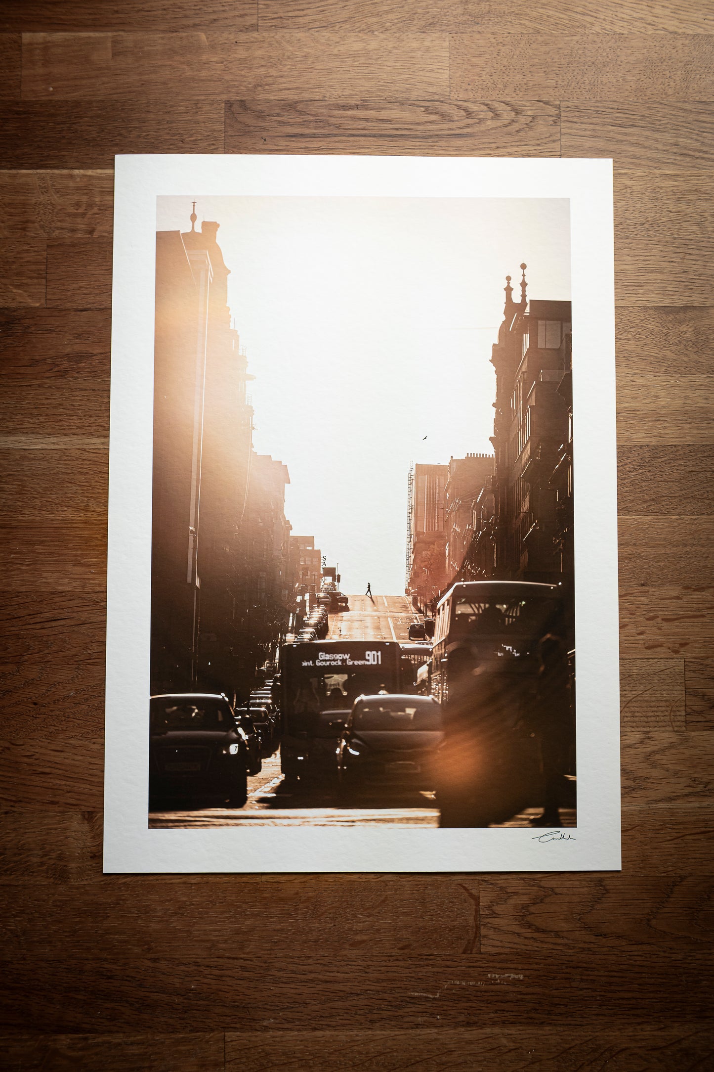 Glasgow Silhouette (Colour)