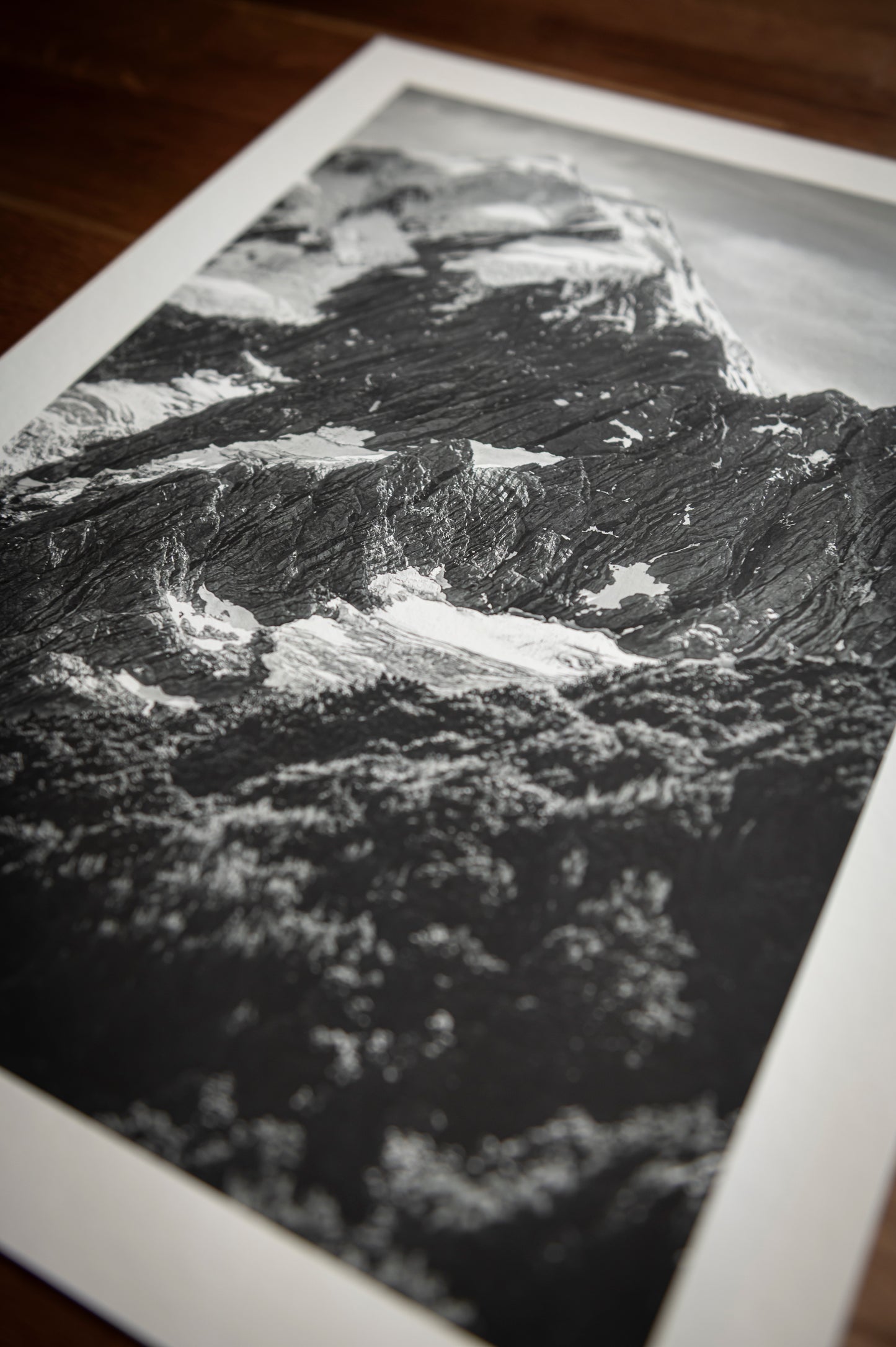 Aoraki, Mt Cook (B&W)