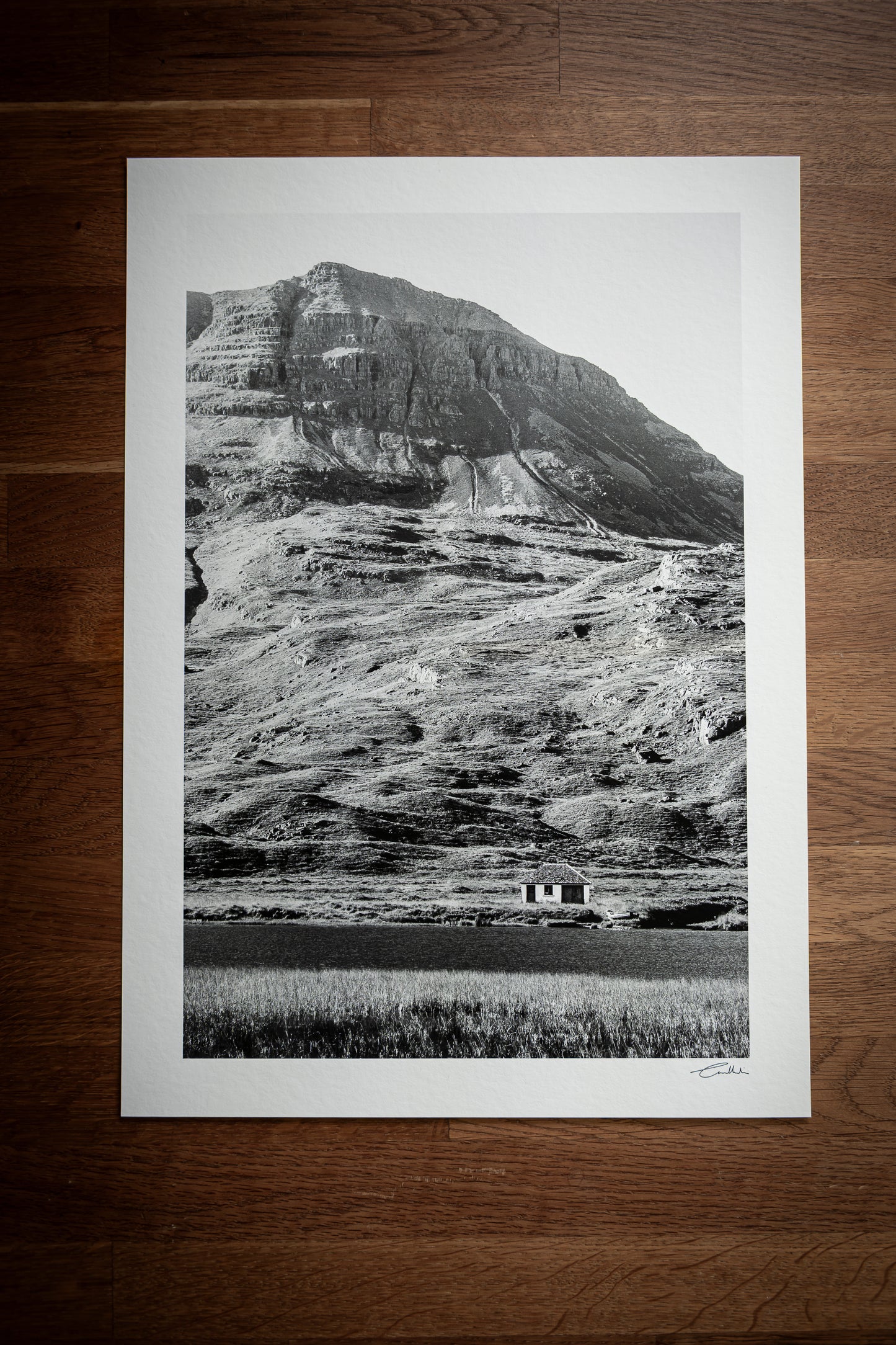 Scottish Highlands (B&W)