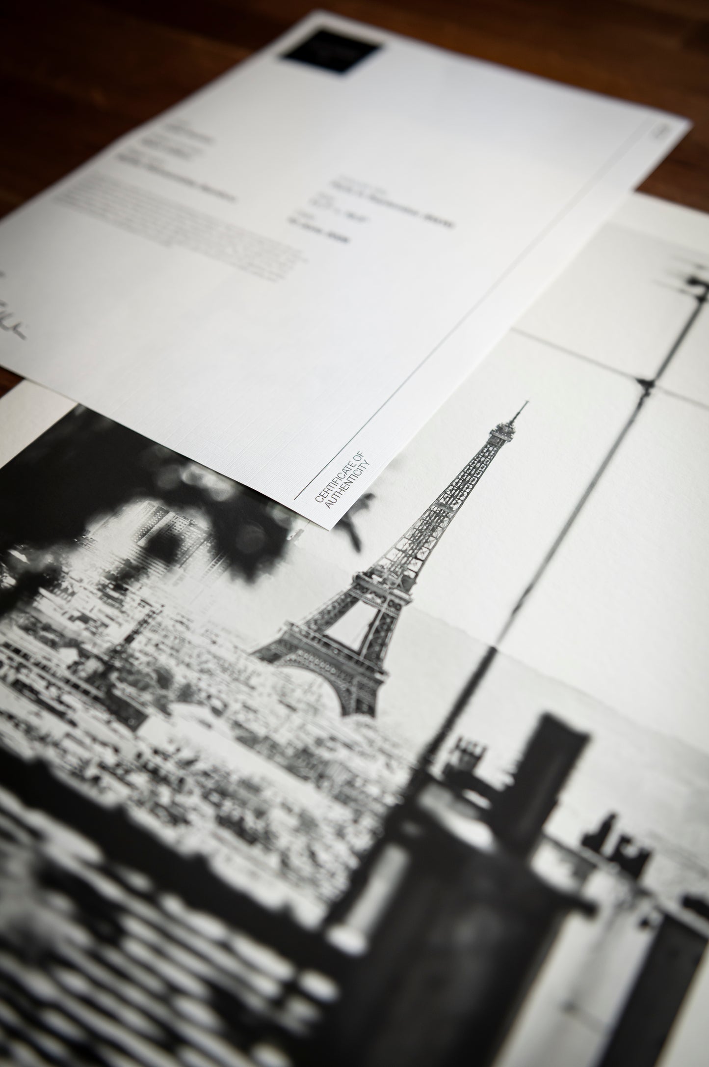 Paris in September (B&W)