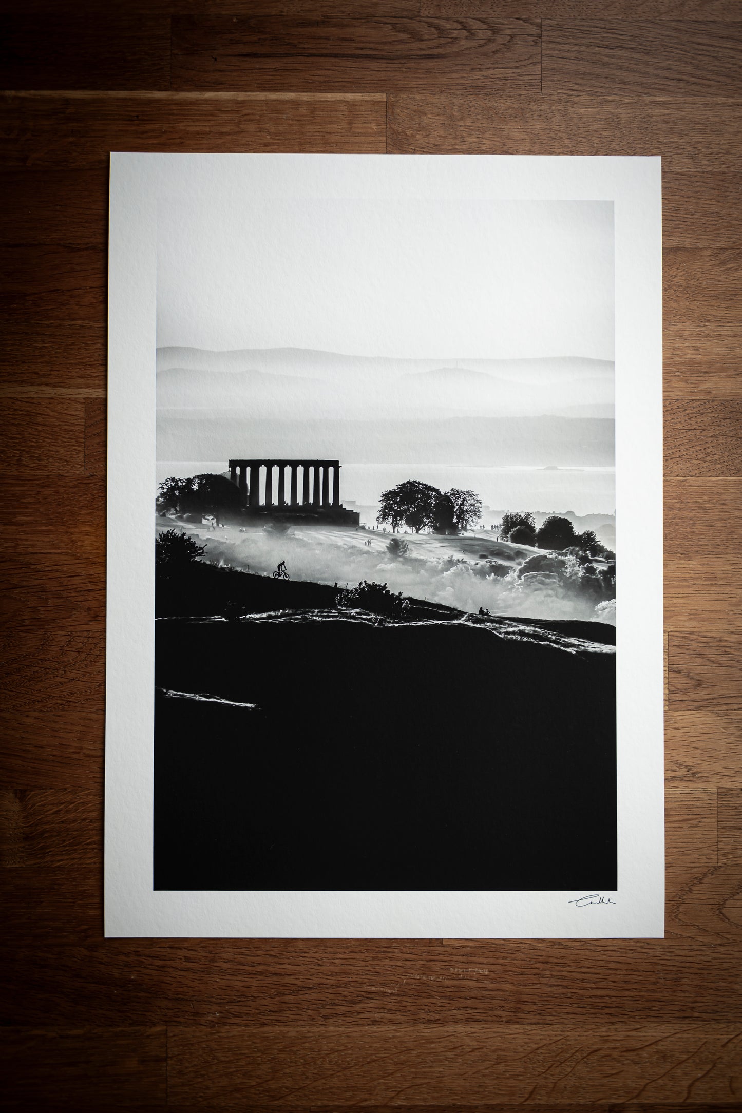 A Summer's Eve, Edinburgh (B&W)