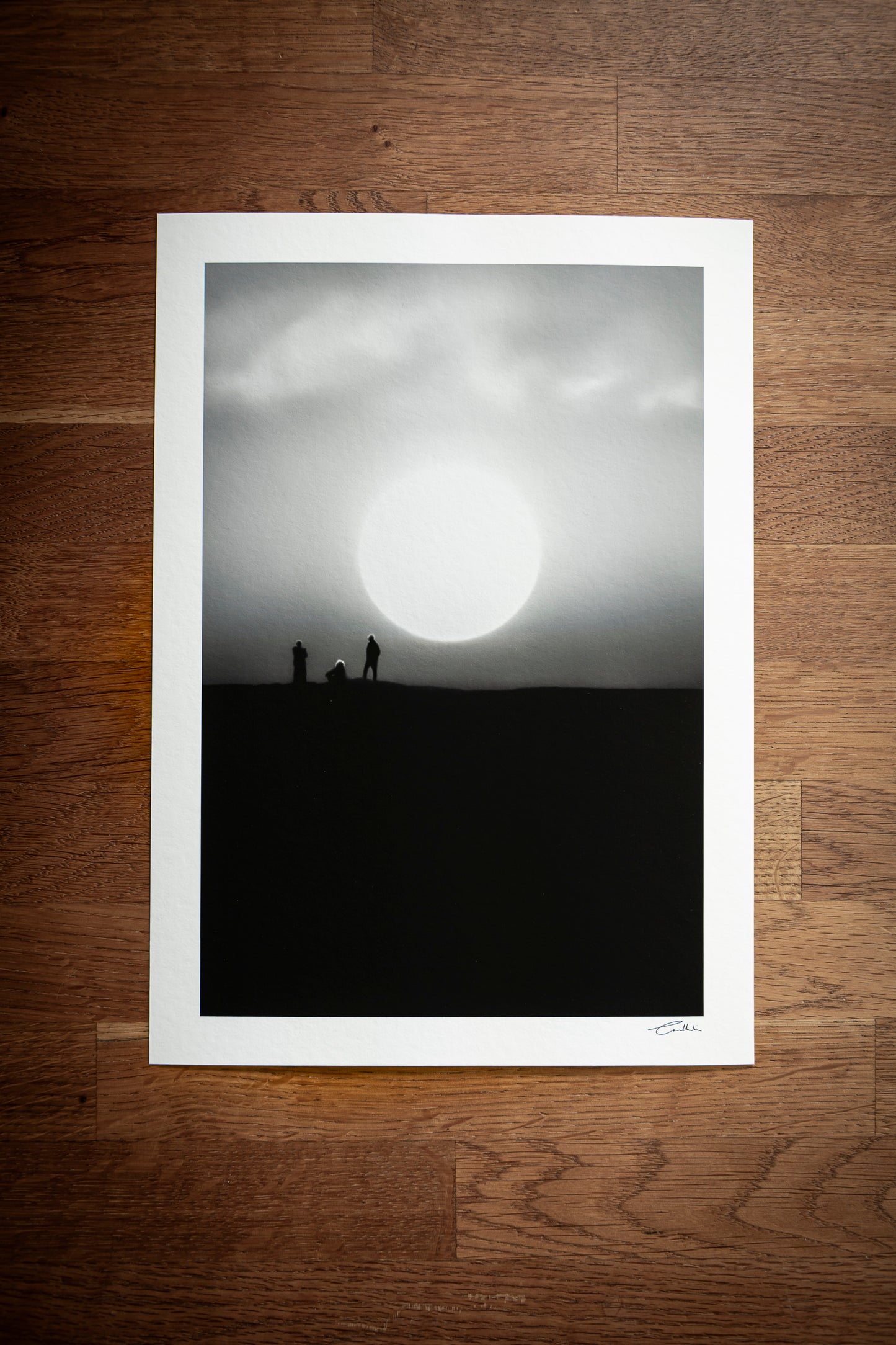 April Sun, Edinburgh (B&W)